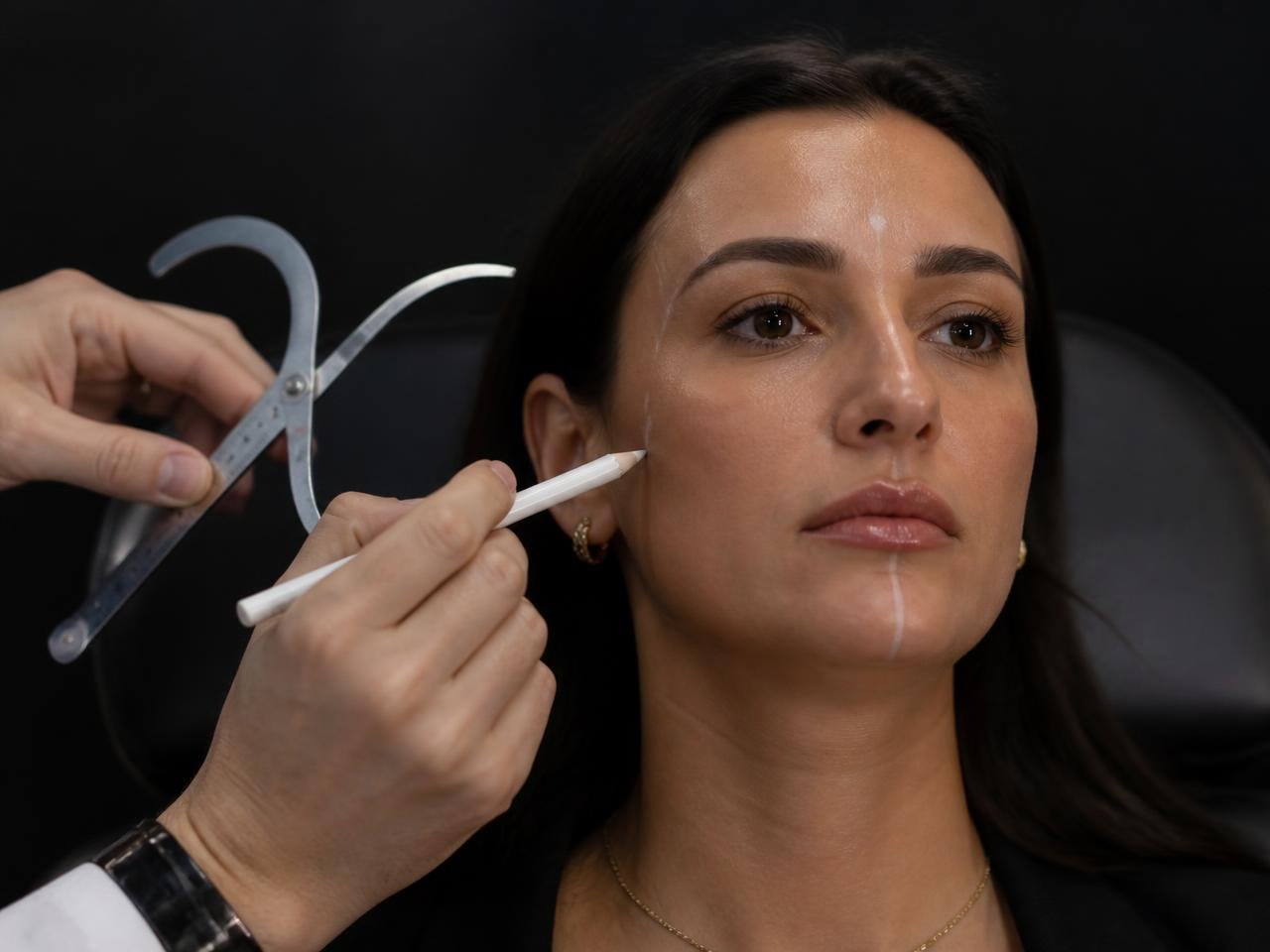Leitura facial — referência do curso Harmonização Orofacial (HOF)